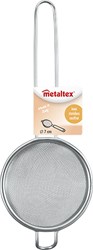 Metaltex filtro per tè acciaio inox - 7cm - infusore a maglia fine