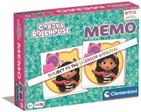 Clementoni gioco memory Gabby's Dollhouse - gioco di carte dai 4 anni