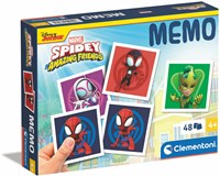 Clementoni gioco memory Spidey and Friends - gioco educativo bambini 48 carte