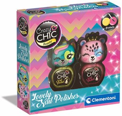 Clementoni smalto giocattolo set Crazy Chic Rosa Giallo trucco bambini