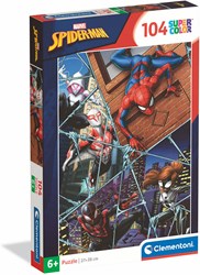 Clementoni puzzle Spider-Man 104 pezzi cartone puzzle bambini