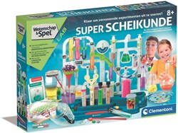 Clementoni Super Chimica set laboratorio giocattolo esperimenti 8+ anni