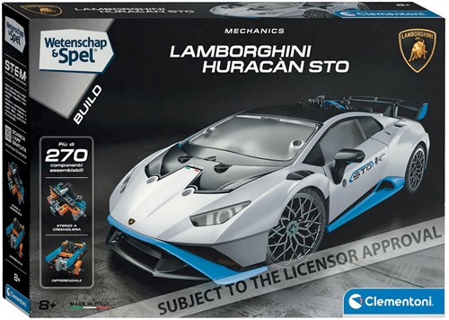 Clementoni set di costruzione Lamborghini Huracan - Auto STEM giocattolo