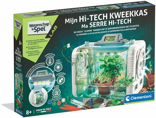 Clementoni Scienza Serra Hi-Tech Giocattolo STEM piante
