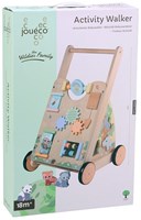 Jouéco carrello attività in legno The Wildies Family primi passi-3