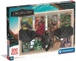 Clementoni puzzle avventura draghi 300 pezzi How to Train Your Dragon