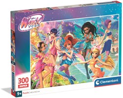 Clementoni puzzle Winx 300 pezzi giocattolo cartone colorato