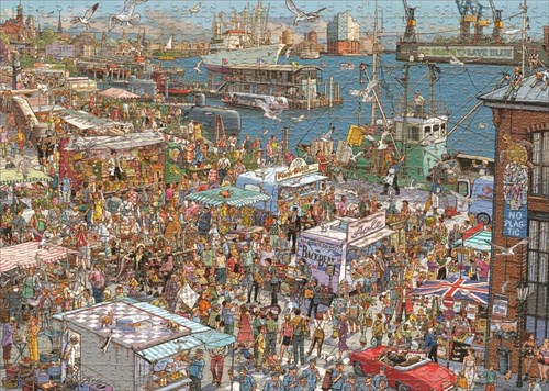Heye Puzzle Fresh Fish 2000