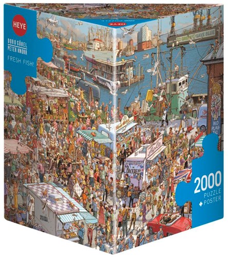 Heye Puzzle Fresh Fish 2000-2