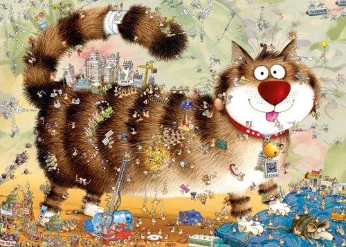 Heye puzzle gatti 1000 pezzi - Puzzle per adulti con gatti