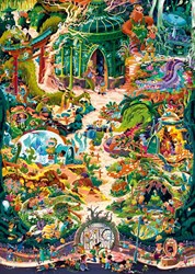 Heye puzzle Botanic Garden 2000 pezzi - puzzle cartoon