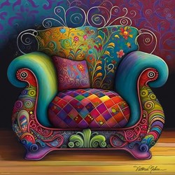 Heye puzzle Lounge Chair 1000 pezzi quadrato FSC Relax