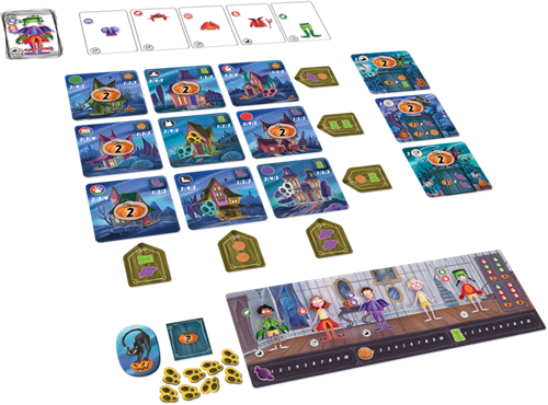 Asmodee gioco di carte Tricky Treats per bambini e famiglie - educativo-2