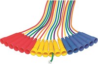 Megaform corda per saltare giocattolo 215cm - set di 6 colori per bambini-2