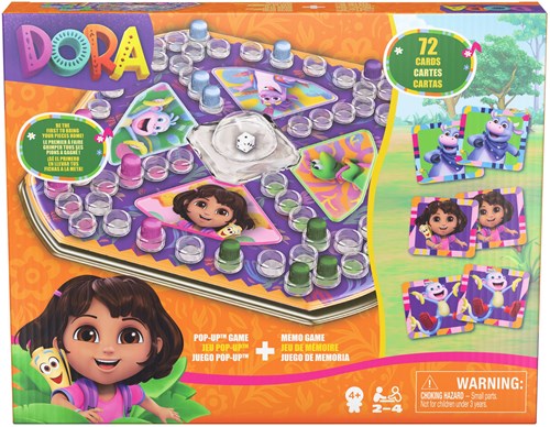 Spin Master gioco memory Dora e gioco popup - gioco educativo bambini