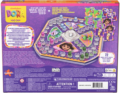 Spin Master gioco memory Dora e gioco popup - gioco educativo bambini-3