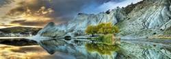Heye puzzle Panorama Blue Lake - 1000 pezzi puzzle cartone