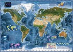 Heye Puzzle Mappa Satellitare 2000