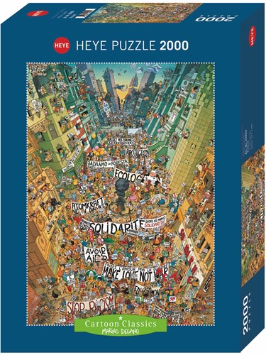 Heye Puzzle Protest, Comic 2000-2