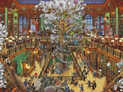 Heye puzzle cartoon Library 1500 pezzi puzzle per adulti