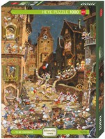 Heye puzzle 1000 pezzi - Romantic Town puzzle per adulti-2
