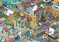 Heye puzzle London Quest 1000 pezzi puzzle multicolore