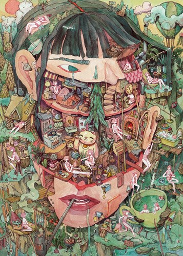 Heye puzzle Home of Thoughts 1000 pezzi giocattolo puzzle