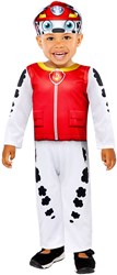Costume PAW Patrol Marshall per bambini 18-24 mesi - bianco