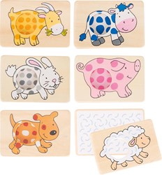 Goki Gioco di memoria animali - gioco educativo di carte per bambini