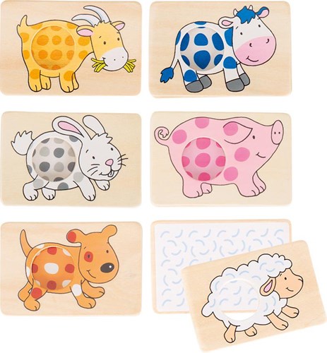 Goki Gioco di memoria animali - gioco educativo di carte per bambini