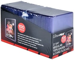 Ultra Pro protezione carte Toploaders e sleeves 3x4 pollici 100 pezzi