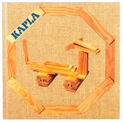Kapla blocchi di costruzione in legno libro marrone vol. 4 ispirazione animali