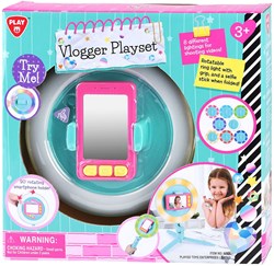 Play Set Vlogger - Telefono Giocattolo e Treppiede per Bambini