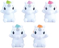 Play set di burattini unicorno - giocattolo da bagno in plastica morbida-2