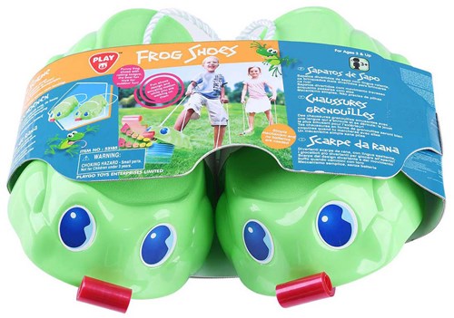 Trampoli rana giocattolo plastica per bambini dai 3 anni-2
