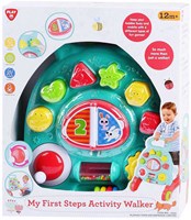 Playgo carrello attività plastica con pannello educativo giocattolo