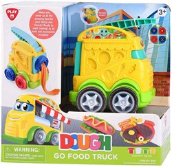 Playgo set pasta modellabile Food Truck - vasetti creativi giocattolo