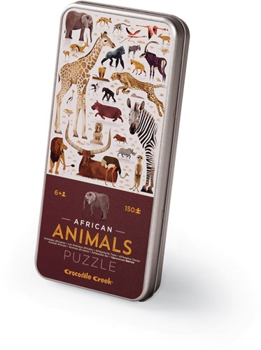Crocodile Creek puzzle in scatola Animali Africani - 150 pezzi