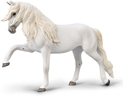 Collecta cavallo Lipizzano giumenta XL figura da gioco dipinta a mano bianca