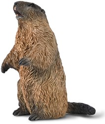 Collecta marmotta figura da gioco - animale realistico dipinto a mano