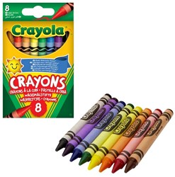 Crayola -  Crayons de cire - 8 pcs