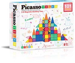 Tactic giocattolo da costruzione magnetico Picasso Tiles set 101 pezzi