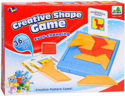 Lobbes tangram puzzle de Luxe gioco di logica spaziale per bambini