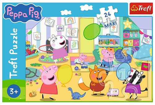 Trefl puzzle Peppa Pig - 24 Maxi pezzi - giocattolo Peppa Pig-3