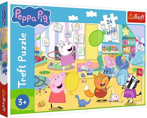 Trefl puzzle Peppa Pig - 24 Maxi pezzi - giocattolo Peppa Pig
