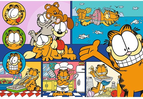 Trefl puzzle - Garfield 100 pezzi - Lazy Garfield - FSC Mix-3