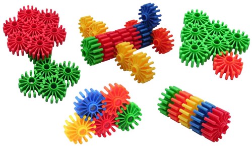 Albatros Hengelsport set costruzioni struttura ruota 96 pezzi giocattolo colorato-2