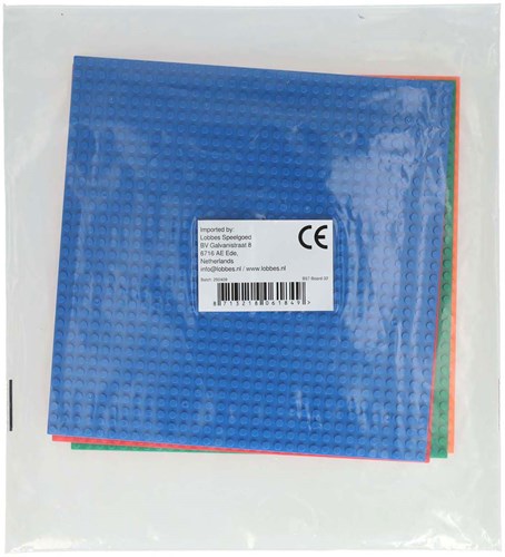 Albatros Hengelsport piastre di costruzione mini blocchi 25x25cm set 4 basi