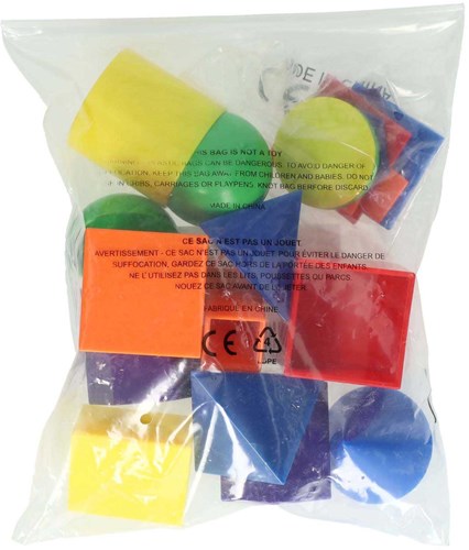 Albatros Hengelsport set di forme geometriche giocattolo - 12 pezzi educativo colorato