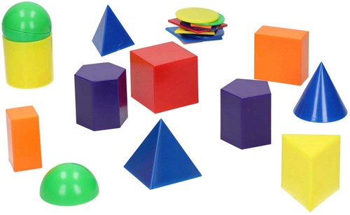 Albatros Hengelsport set di forme geometriche giocattolo - 12 pezzi educativo colorato-2